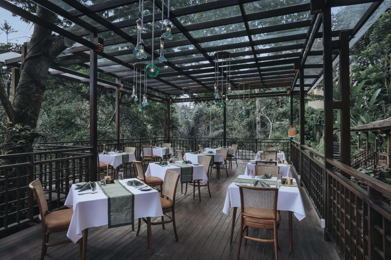 The Sebali Resort Ubud  Bagian luar foto The restaurant at the Forest Lodge