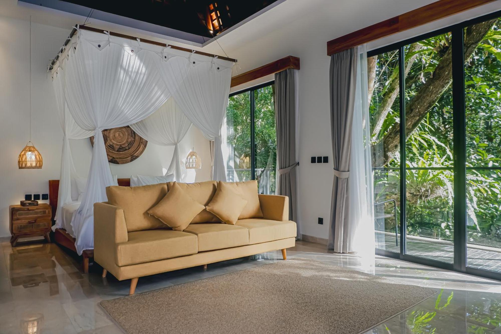 The Sebali Resort Ubud  Bagian luar foto A bedroom at the resort