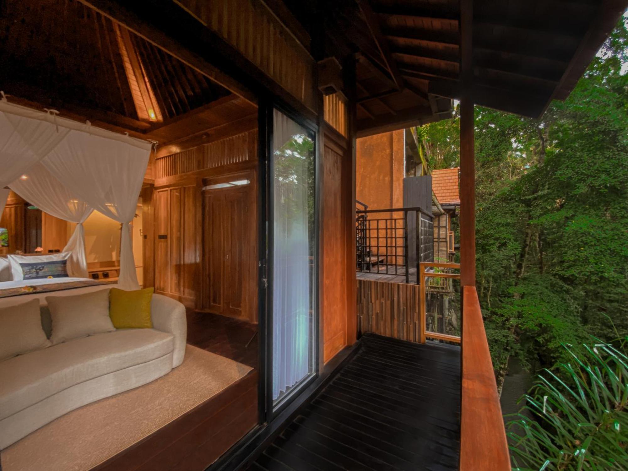 The Sebali Resort Ubud  Bagian luar foto The interior of a villa at the resort