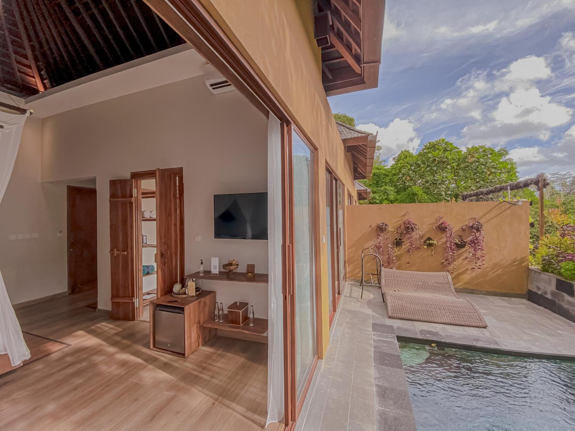 The Sebali Resort Ubud  Bagian luar foto A room at the hotel